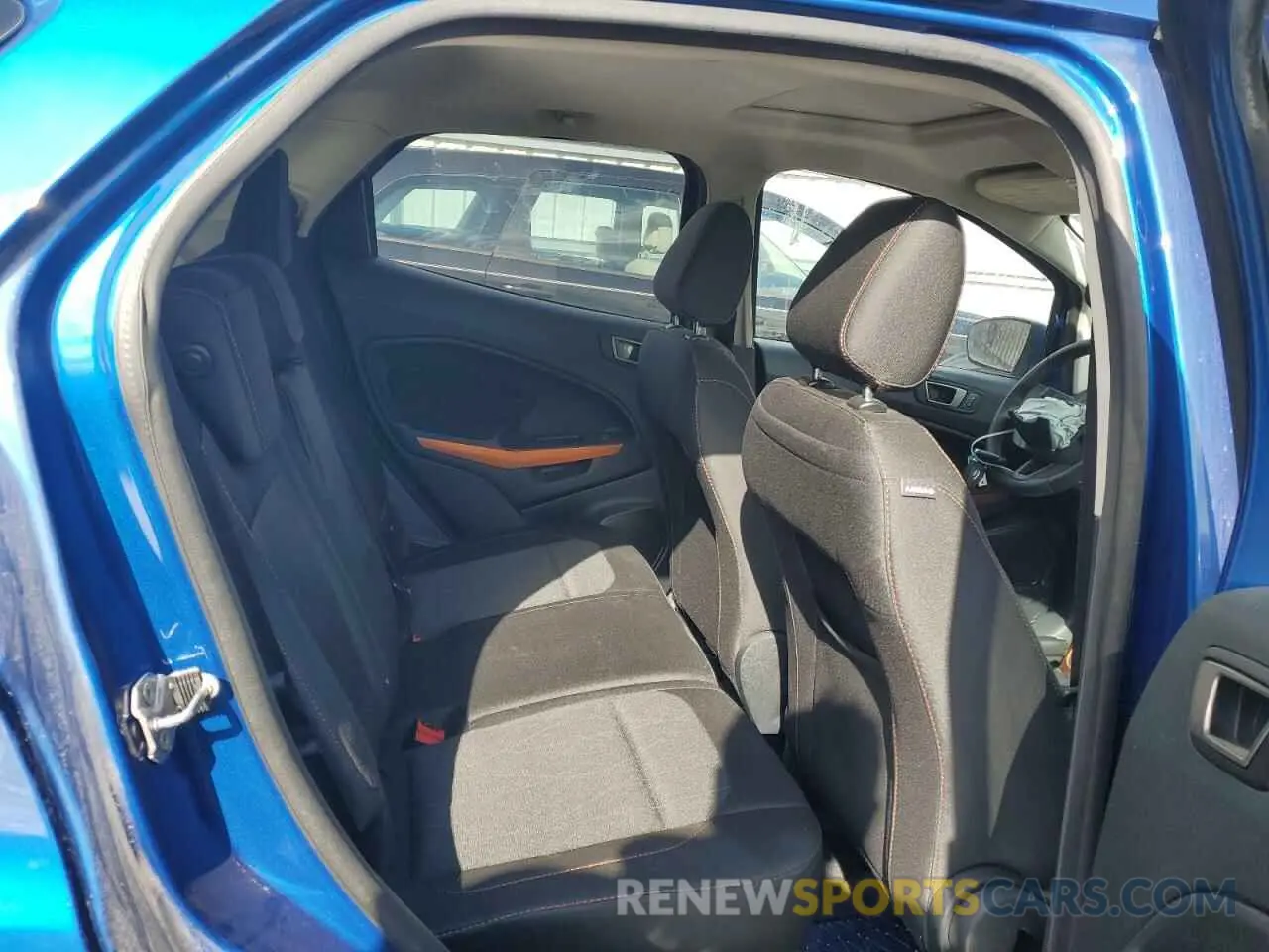 11 fotografías del automóvil dañado MAJ6S3GL9NC460193 FORD ECOSPORT 2022