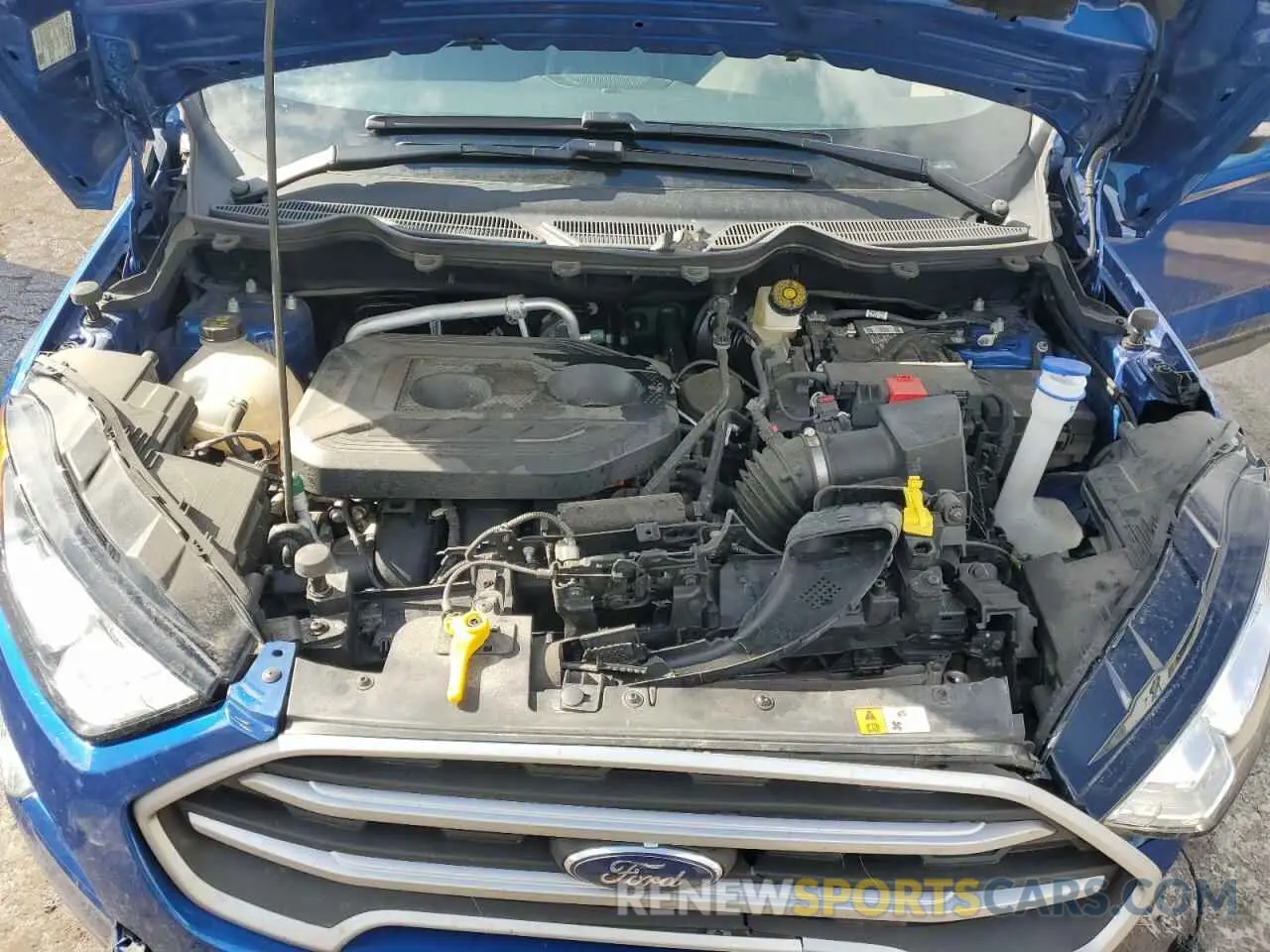 12 fotografías del automóvil dañado MAJ6S3GL9NC460193 FORD ECOSPORT 2022