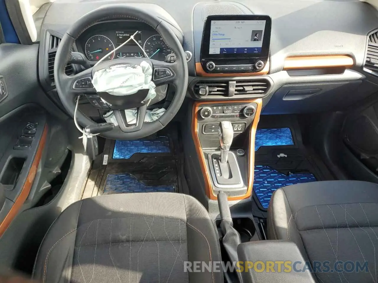 8 fotografías del automóvil dañado MAJ6S3GL9NC460193 FORD ECOSPORT 2022