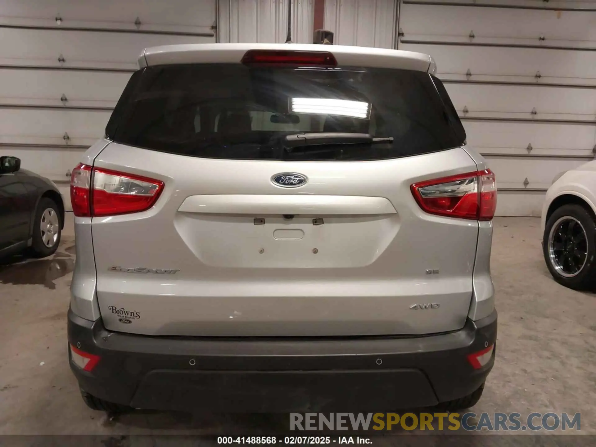 17 fotografías del automóvil dañado MAJ6S3GL9NC460808 FORD ECOSPORT 2022