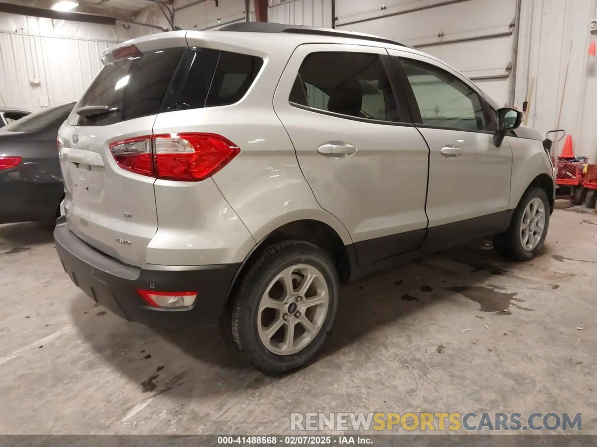 4 fotografías del automóvil dañado MAJ6S3GL9NC460808 FORD ECOSPORT 2022