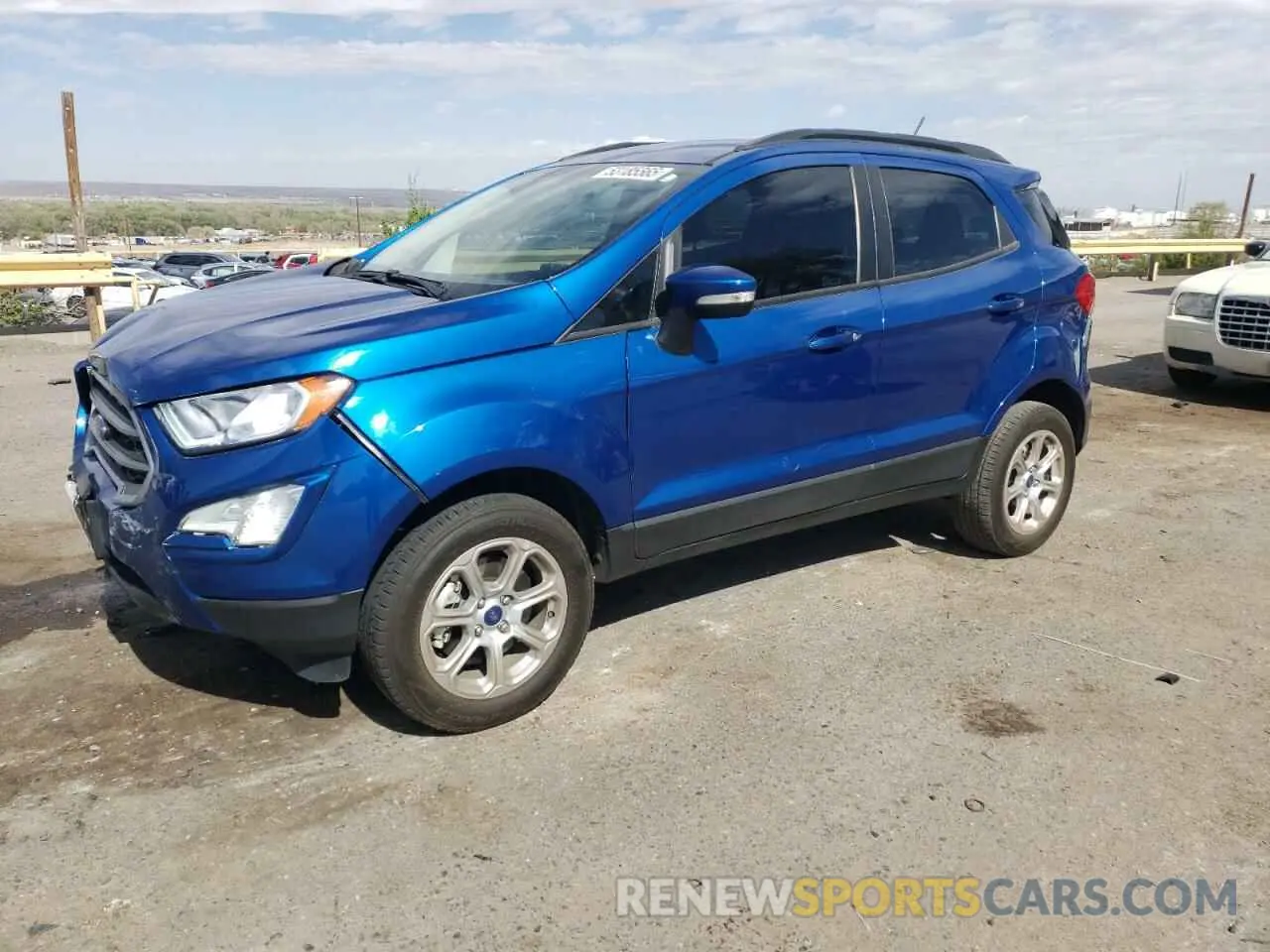 1 fotografías del automóvil dañado MAJ6S3GL9NC468214 FORD ECOSPORT 2022