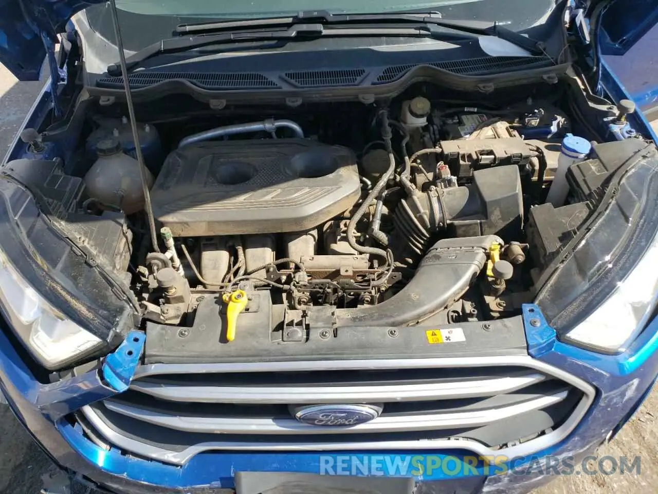 13 fotografías del automóvil dañado MAJ6S3GL9NC468214 FORD ECOSPORT 2022