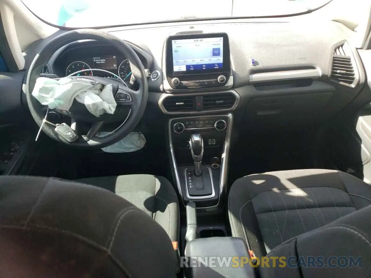 8 fotografías del automóvil dañado MAJ6S3GL9NC468214 FORD ECOSPORT 2022