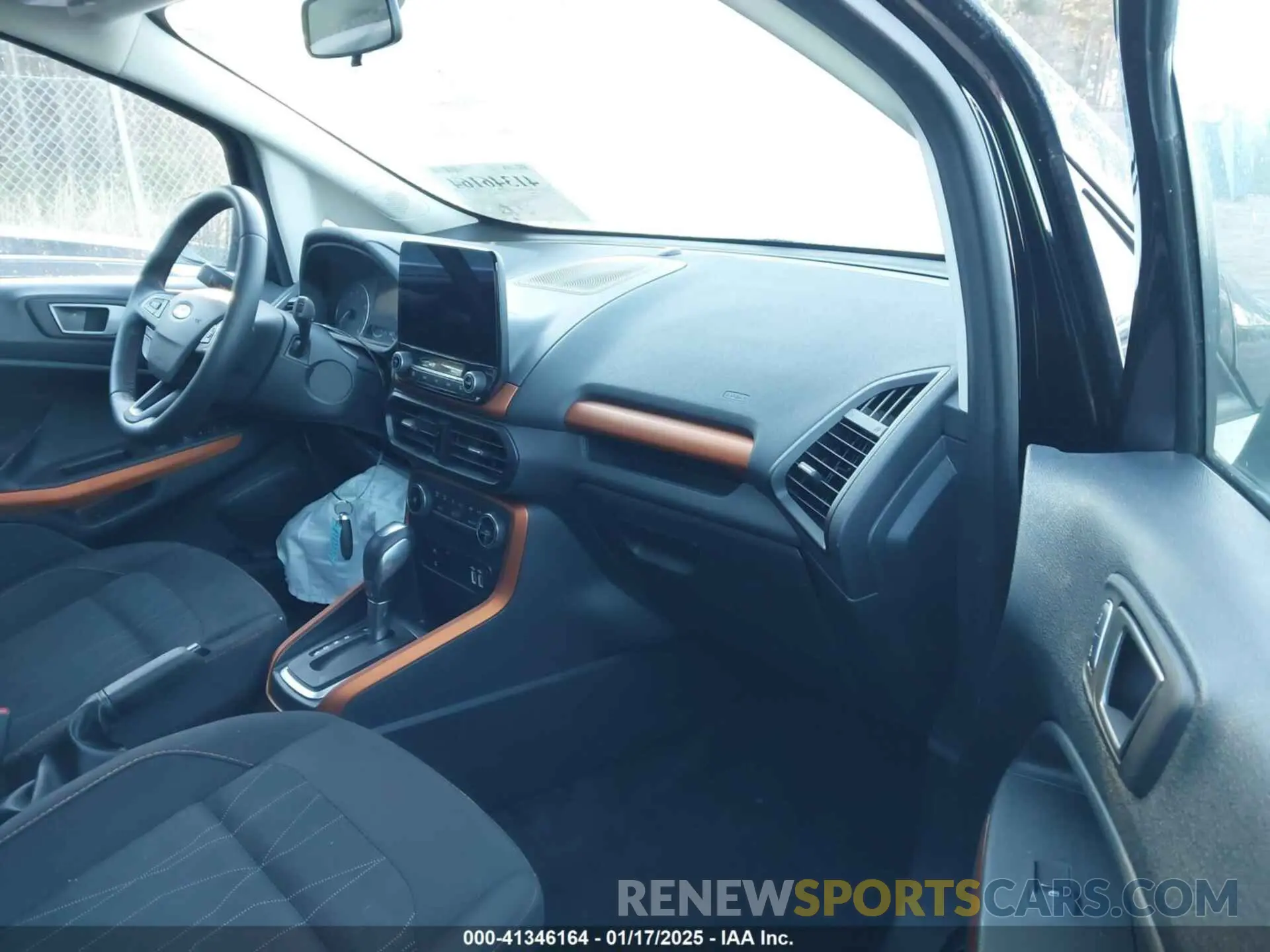 5 fotografías del automóvil dañado MAJ6S3GLXNC460784 FORD ECOSPORT 2022