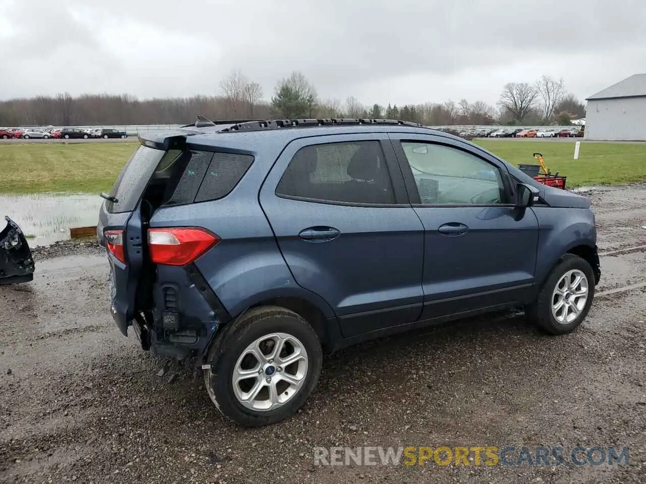 3 fotografías del automóvil dañado MAJ6S3GLXNC466570 FORD ECOSPORT 2022