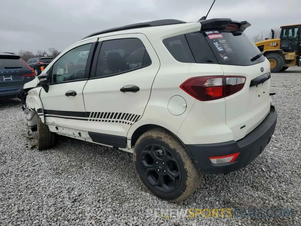 2 fotografías del automóvil dañado MAJ6S3JL3NC462403 FORD ECOSPORT 2022