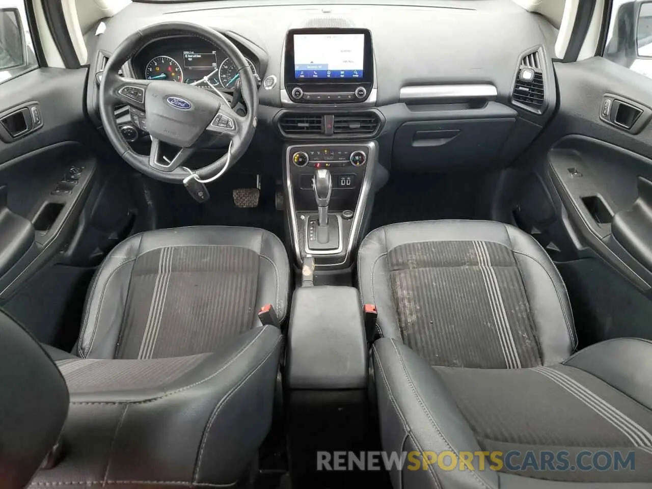 8 fotografías del automóvil dañado MAJ6S3JL3NC462403 FORD ECOSPORT 2022