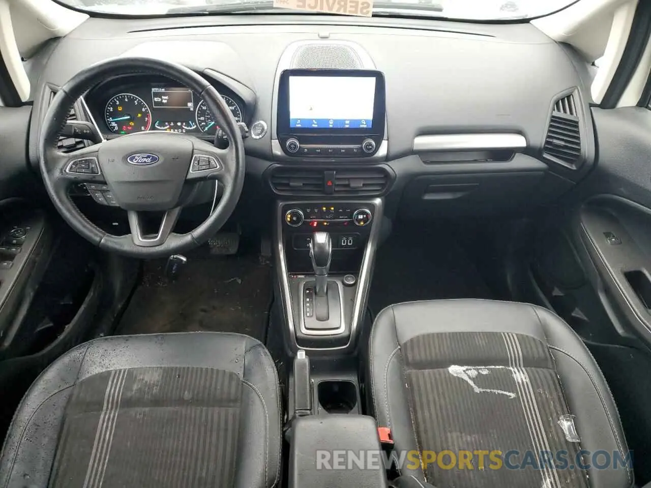 8 fotografías del automóvil dañado MAJ6S3JL4NC458974 FORD ECOSPORT 2022