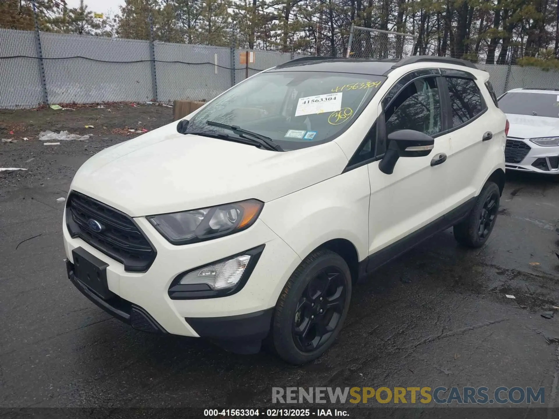2 fotografías del automóvil dañado MAJ6S3JL7NC460587 FORD ECOSPORT 2022