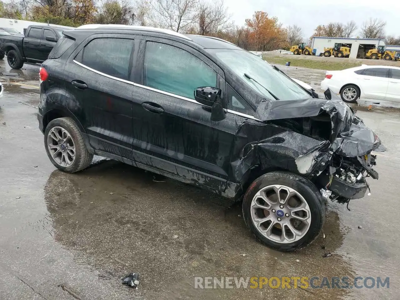 4 fotografías del automóvil dañado MAJ6S3KL4NC458276 FORD ECOSPORT 2022