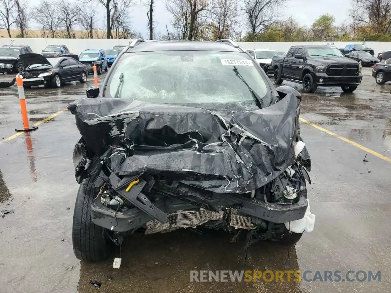 5 fotografías del automóvil dañado MAJ6S3KL4NC458276 FORD ECOSPORT 2022