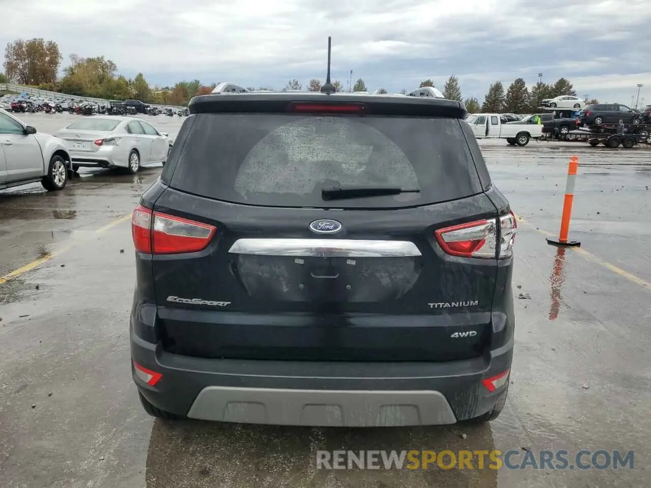 6 fotografías del automóvil dañado MAJ6S3KL4NC458276 FORD ECOSPORT 2022
