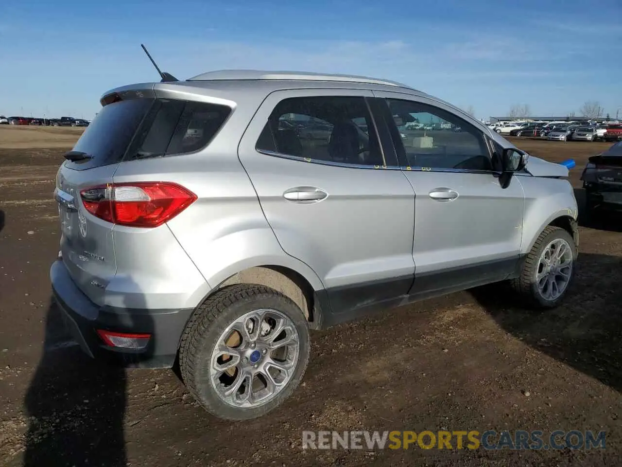 3 fotografías del automóvil dañado MAJ6S3KL6NC459073 FORD ECOSPORT 2022