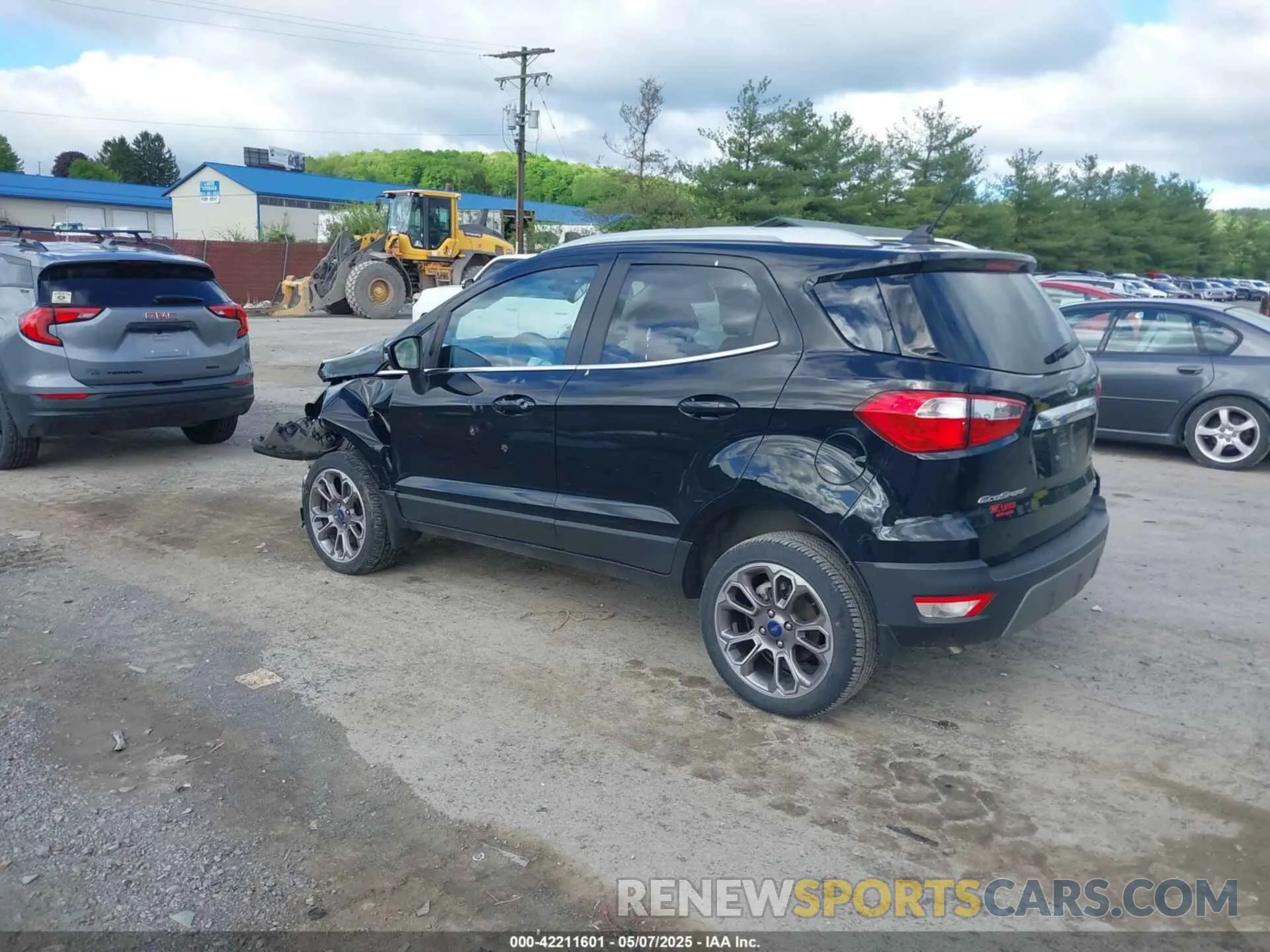 3 fotografías del automóvil dañado MAJ6S3KL6NC472017 FORD ECOSPORT 2022