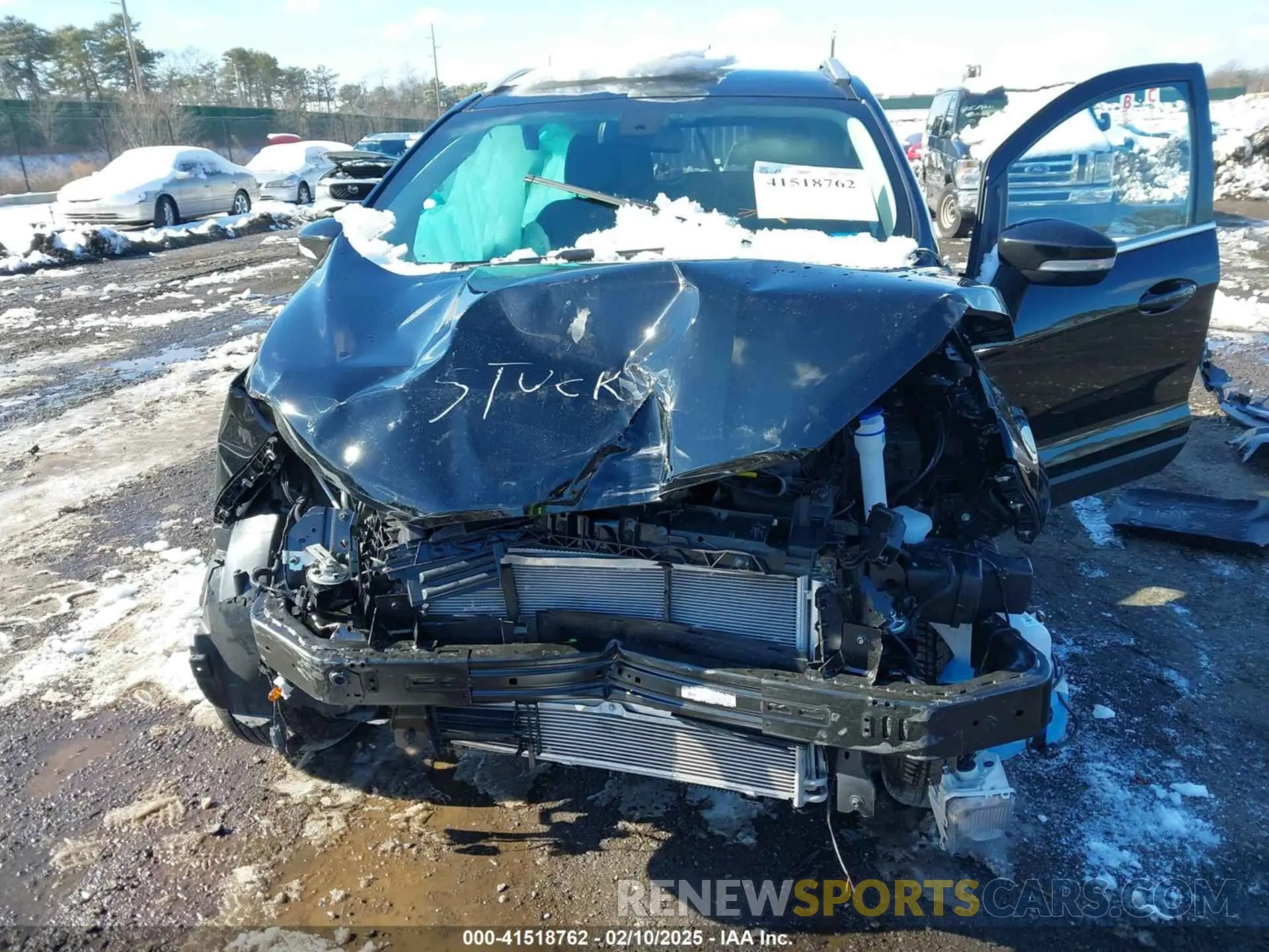 6 fotografías del automóvil dañado MAJ6S3KL8NC472777 FORD ECOSPORT 2022