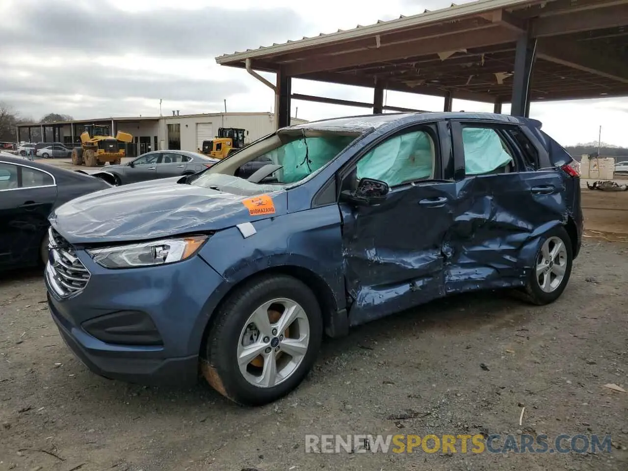 1 fotografías del automóvil dañado 2FMPK3G96KBB13933 FORD EDGE 2019