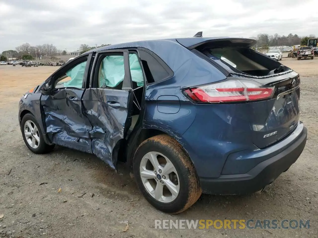 2 fotografías del automóvil dañado 2FMPK3G96KBB13933 FORD EDGE 2019