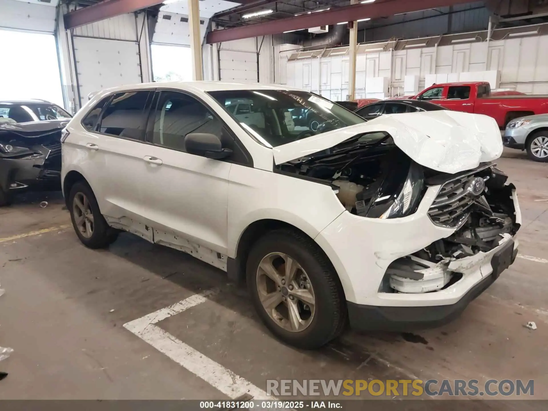 1 fotografías del automóvil dañado 2FMPK3G99KBC24072 FORD EDGE 2019