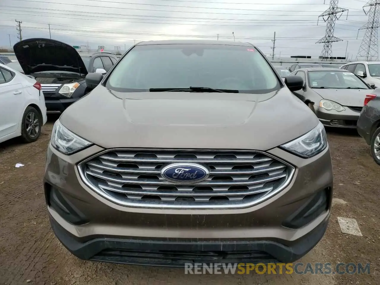 5 fotografías del automóvil dañado 2FMPK3G9XKBC23853 FORD EDGE 2019