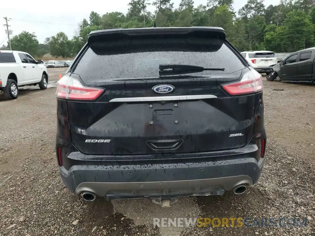 6 fotografías del automóvil dañado 2FMPK3J90KBB47908 FORD EDGE 2019