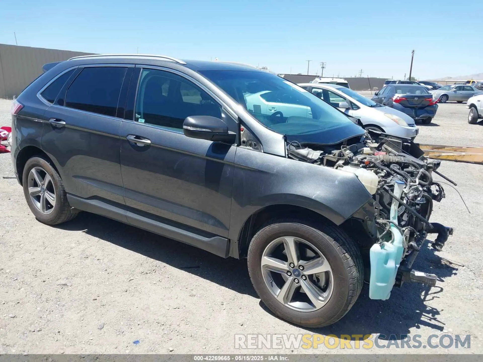 1 fotografías del automóvil dañado 2FMPK3J90KBC63321 FORD EDGE 2019