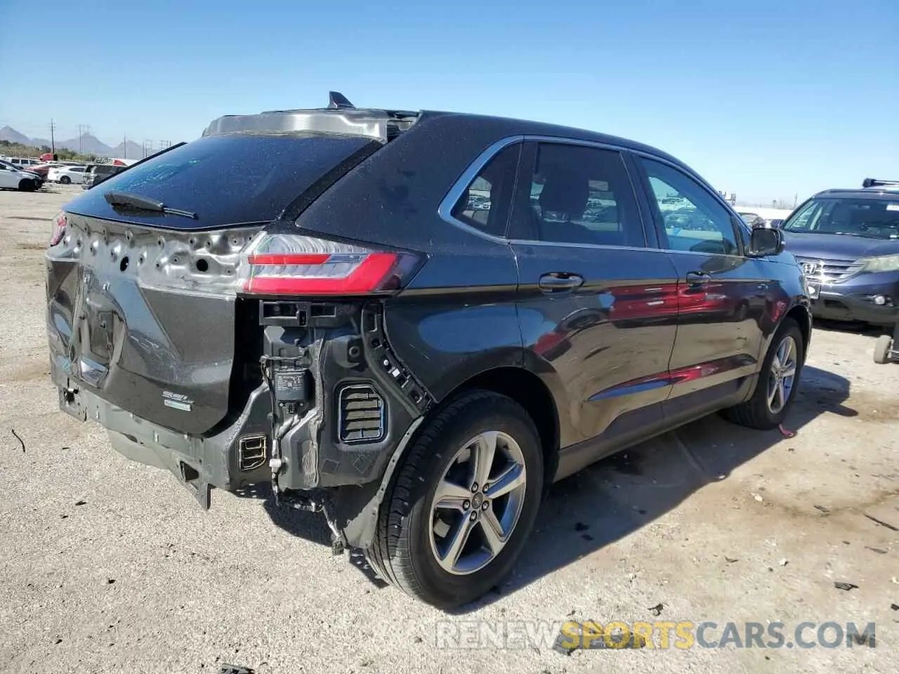 3 fotografías del automóvil dañado 2FMPK3J91KBC06657 FORD EDGE 2019