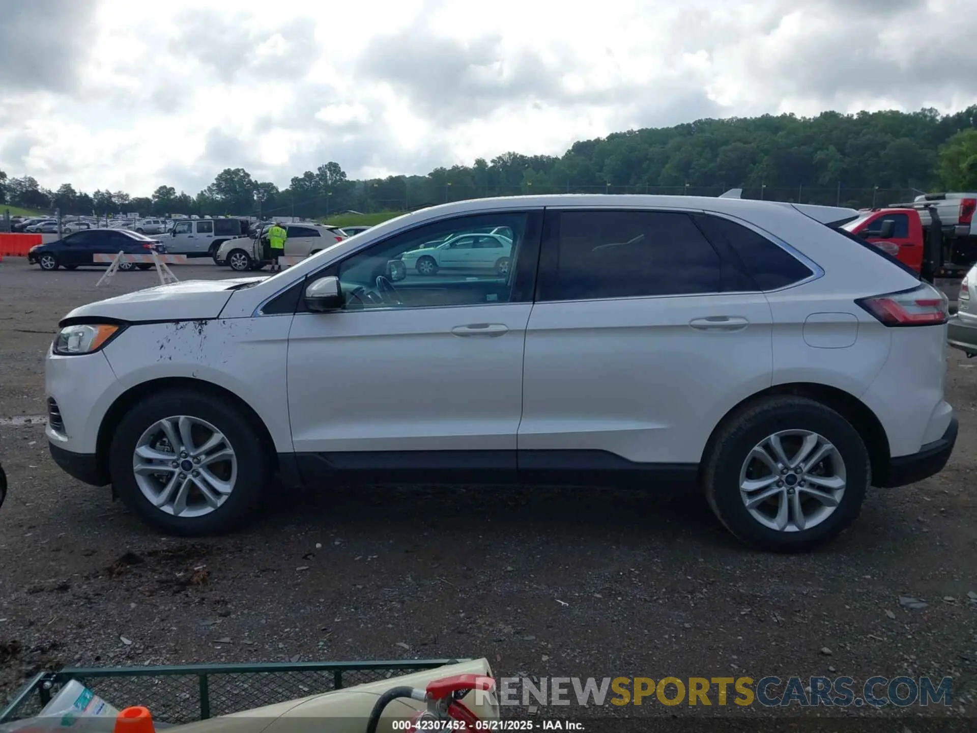 14 fotografías del automóvil dañado 2FMPK3J91KBC17903 FORD EDGE 2019