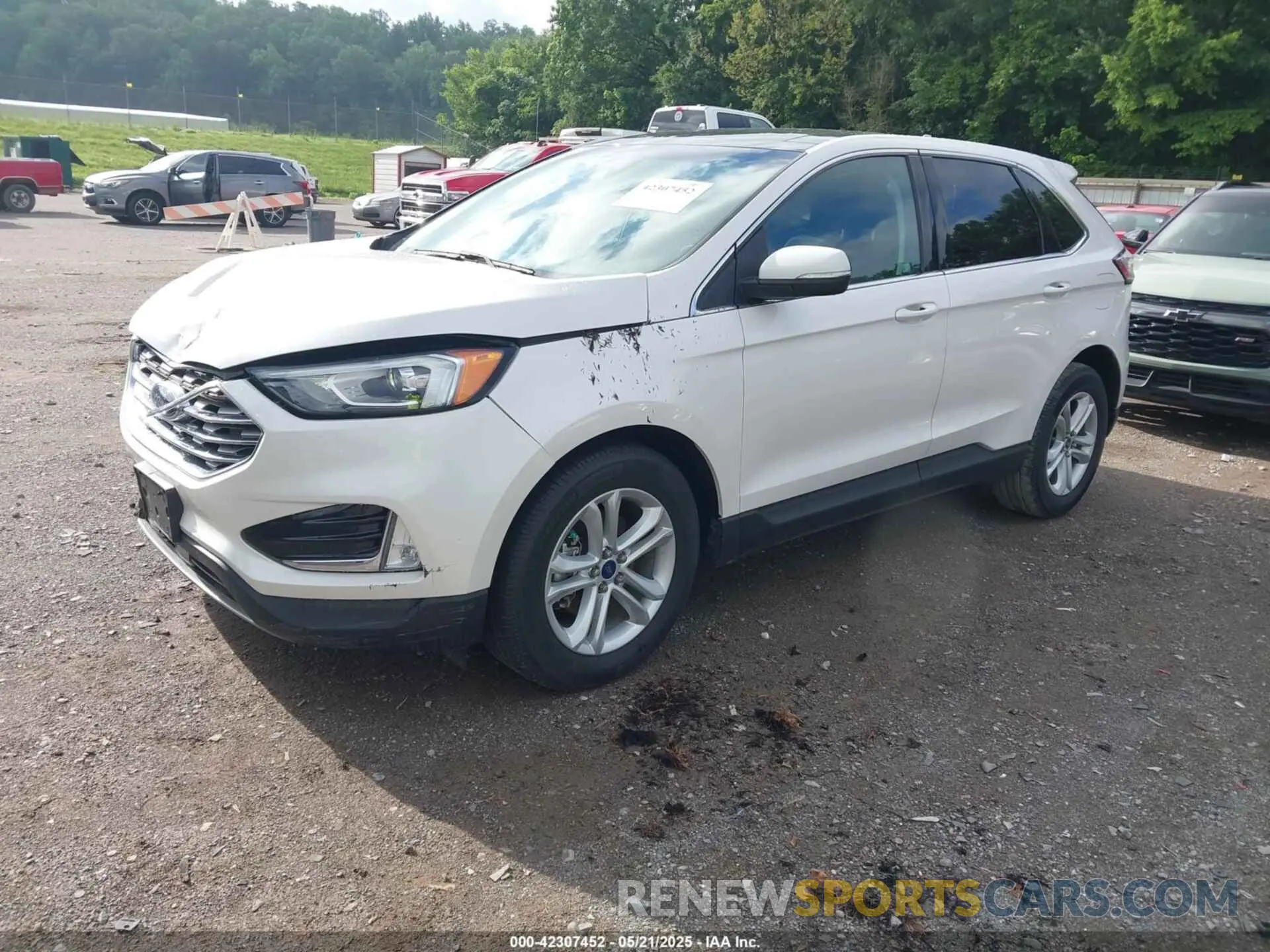 2 fotografías del automóvil dañado 2FMPK3J91KBC17903 FORD EDGE 2019