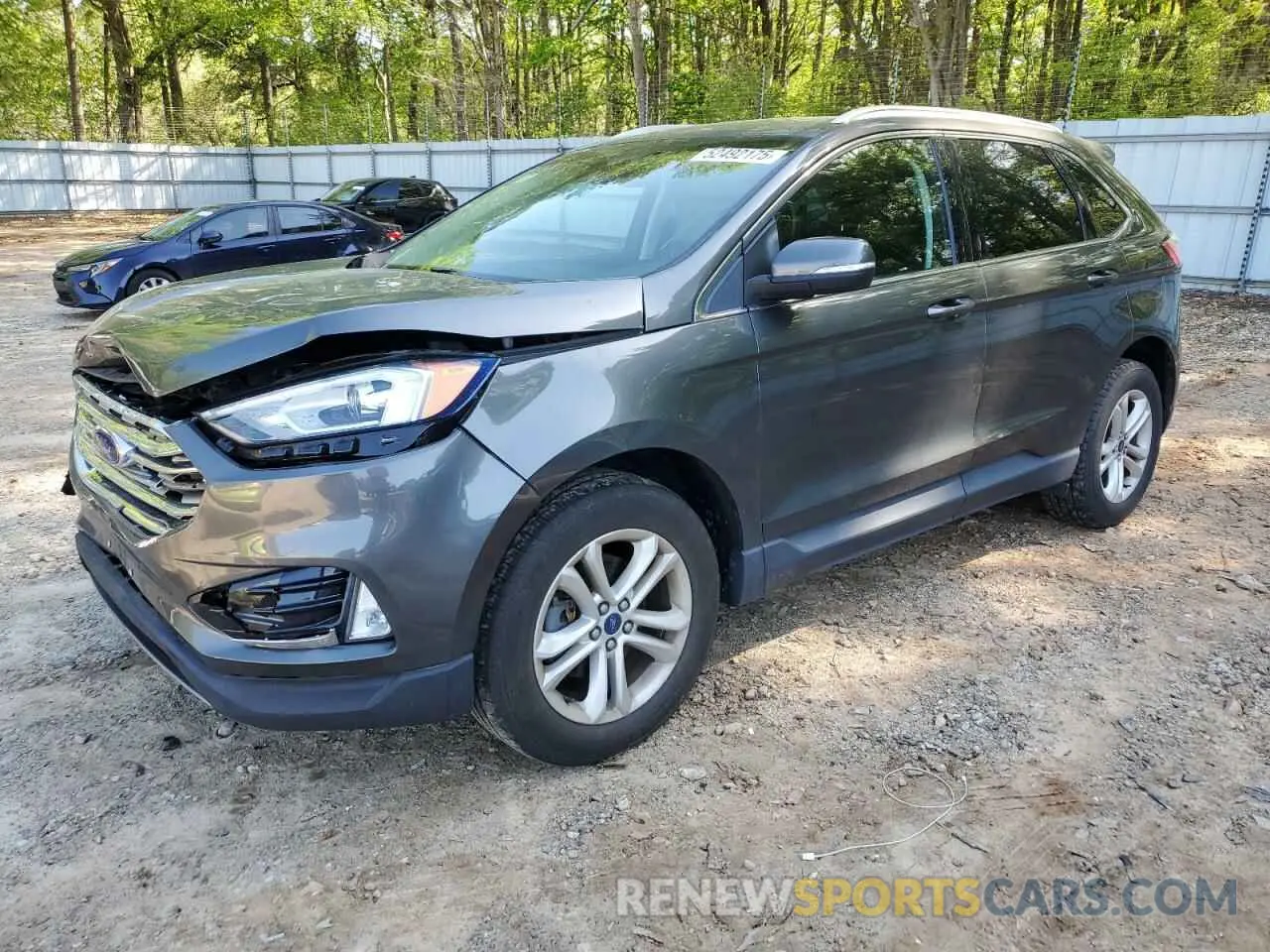 1 fotografías del automóvil dañado 2FMPK3J93KBC24352 FORD EDGE 2019