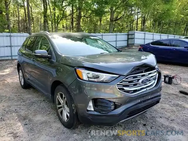 12 fotografías del automóvil dañado 2FMPK3J93KBC24352 FORD EDGE 2019