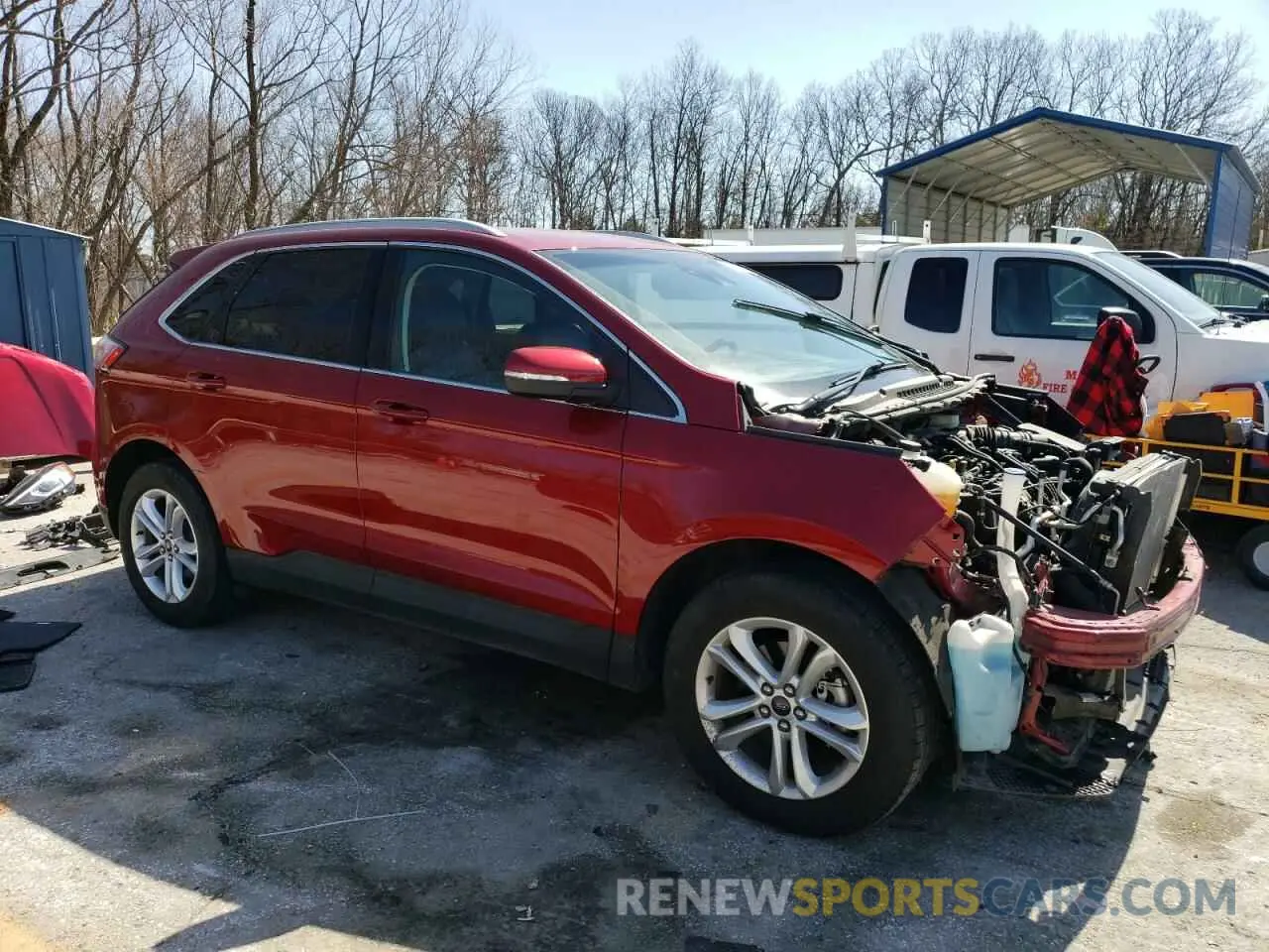 4 fotografías del automóvil dañado 2FMPK3J93KBC57786 FORD EDGE 2019