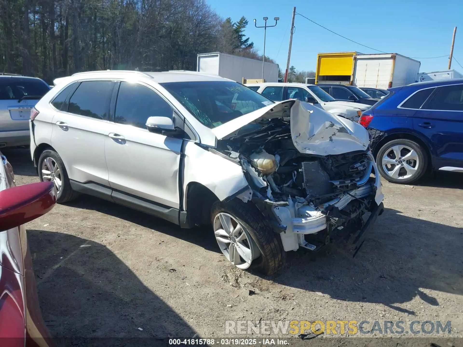 1 fotografías del automóvil dañado 2FMPK3J94KBB75629 FORD EDGE 2019