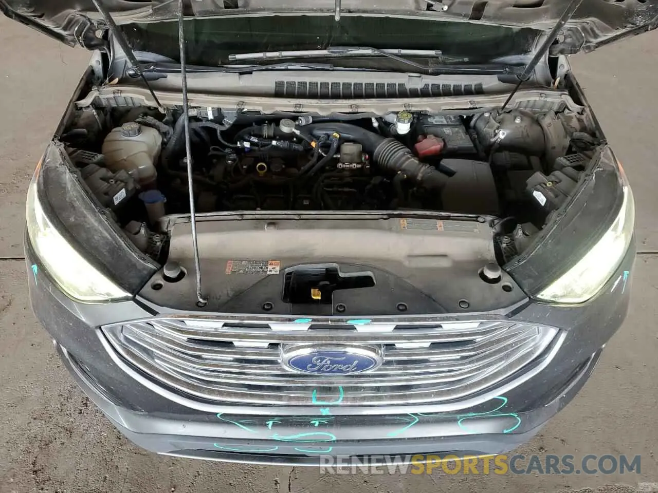 11 fotografías del automóvil dañado 2FMPK3J94KBC21685 FORD EDGE 2019