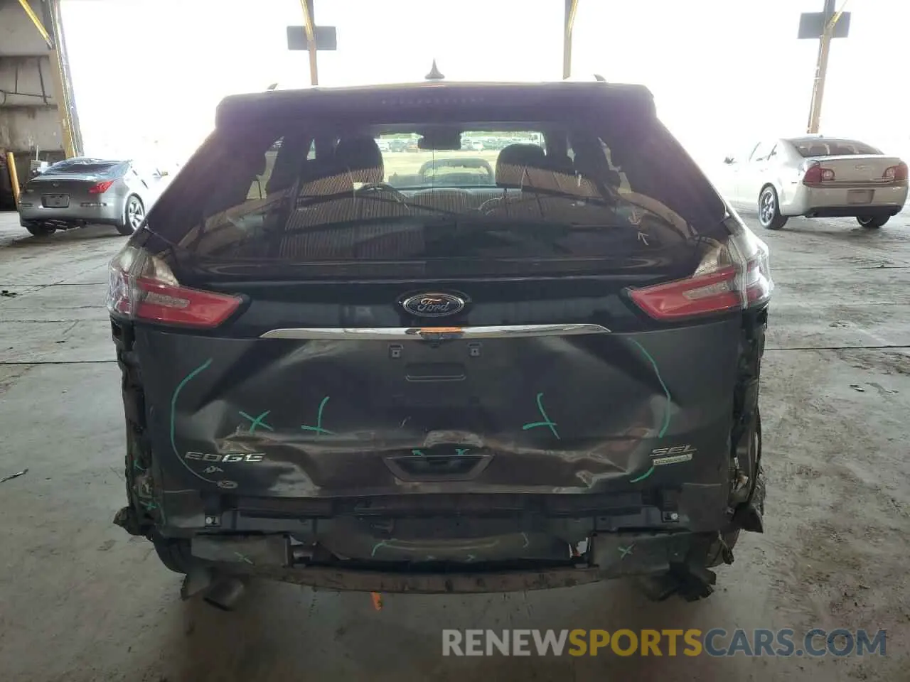 6 fotografías del automóvil dañado 2FMPK3J94KBC21685 FORD EDGE 2019
