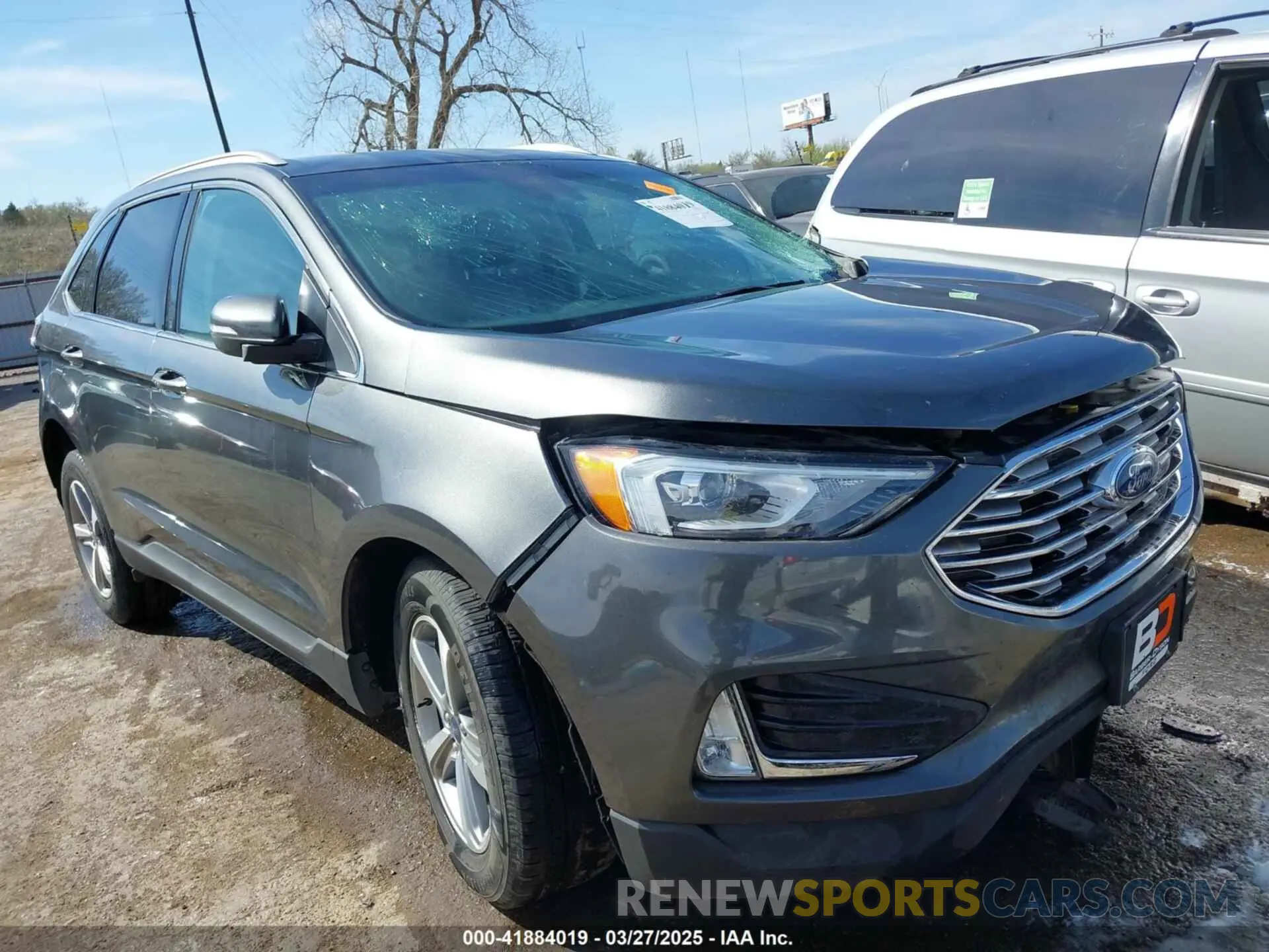 1 fotografías del automóvil dañado 2FMPK3J95KBB75834 FORD EDGE 2019