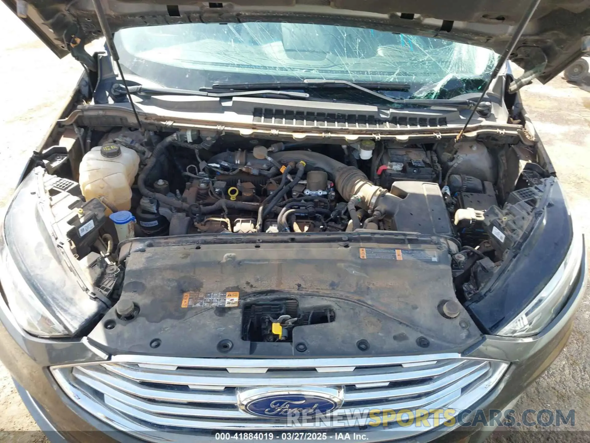 10 fotografías del automóvil dañado 2FMPK3J95KBB75834 FORD EDGE 2019
