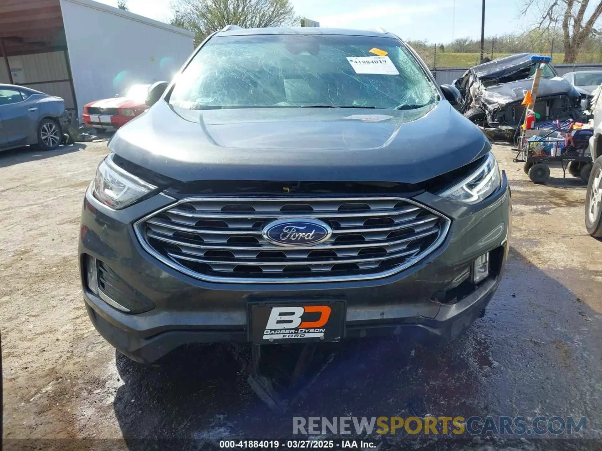 13 fotografías del automóvil dañado 2FMPK3J95KBB75834 FORD EDGE 2019