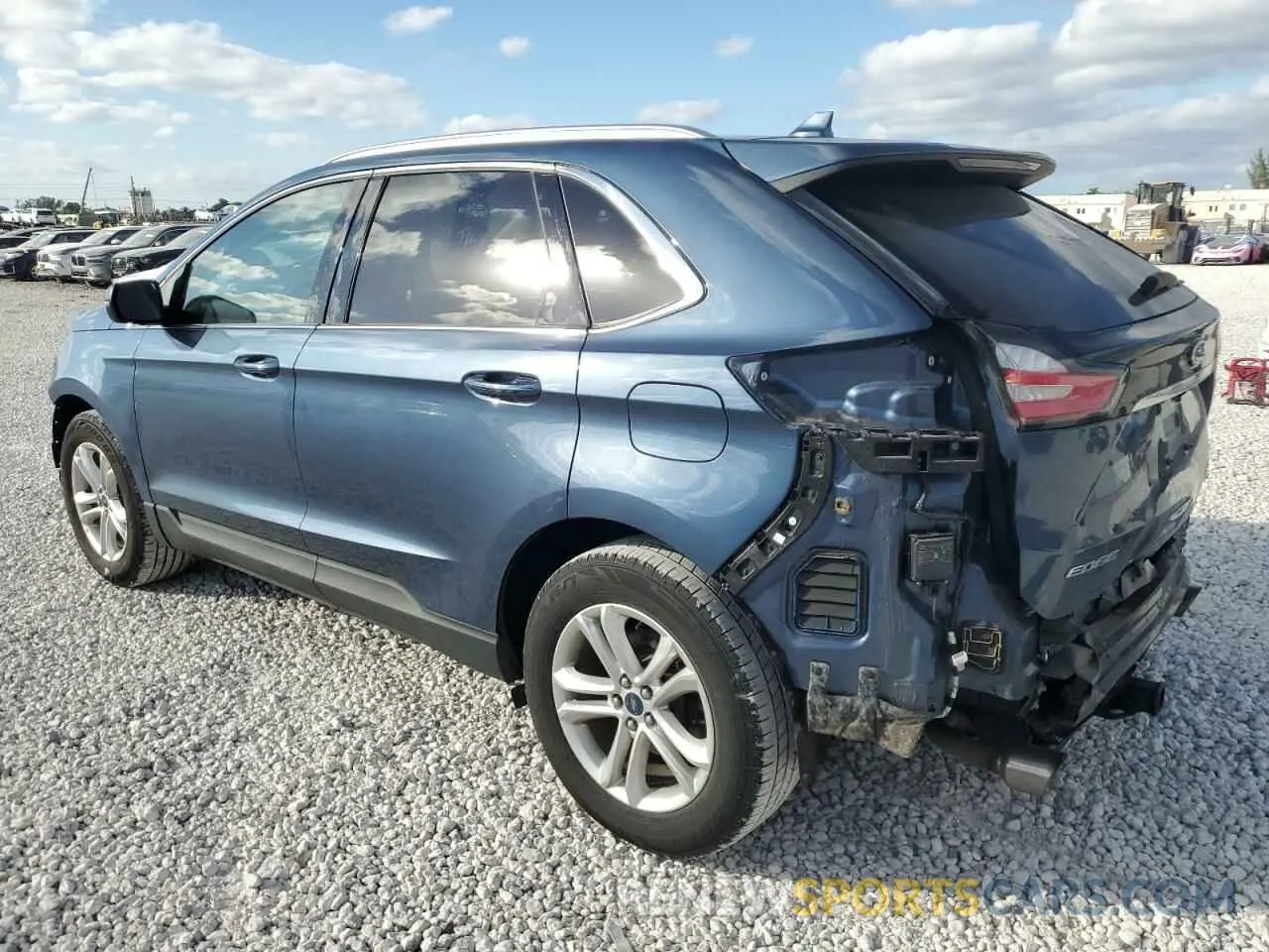 2 fotografías del automóvil dañado 2FMPK3J96KBB20079 FORD EDGE 2019