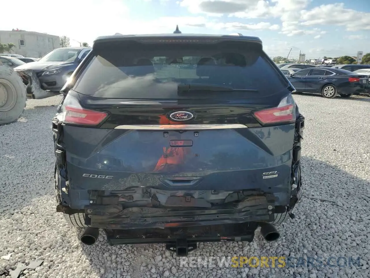6 fotografías del automóvil dañado 2FMPK3J96KBB20079 FORD EDGE 2019