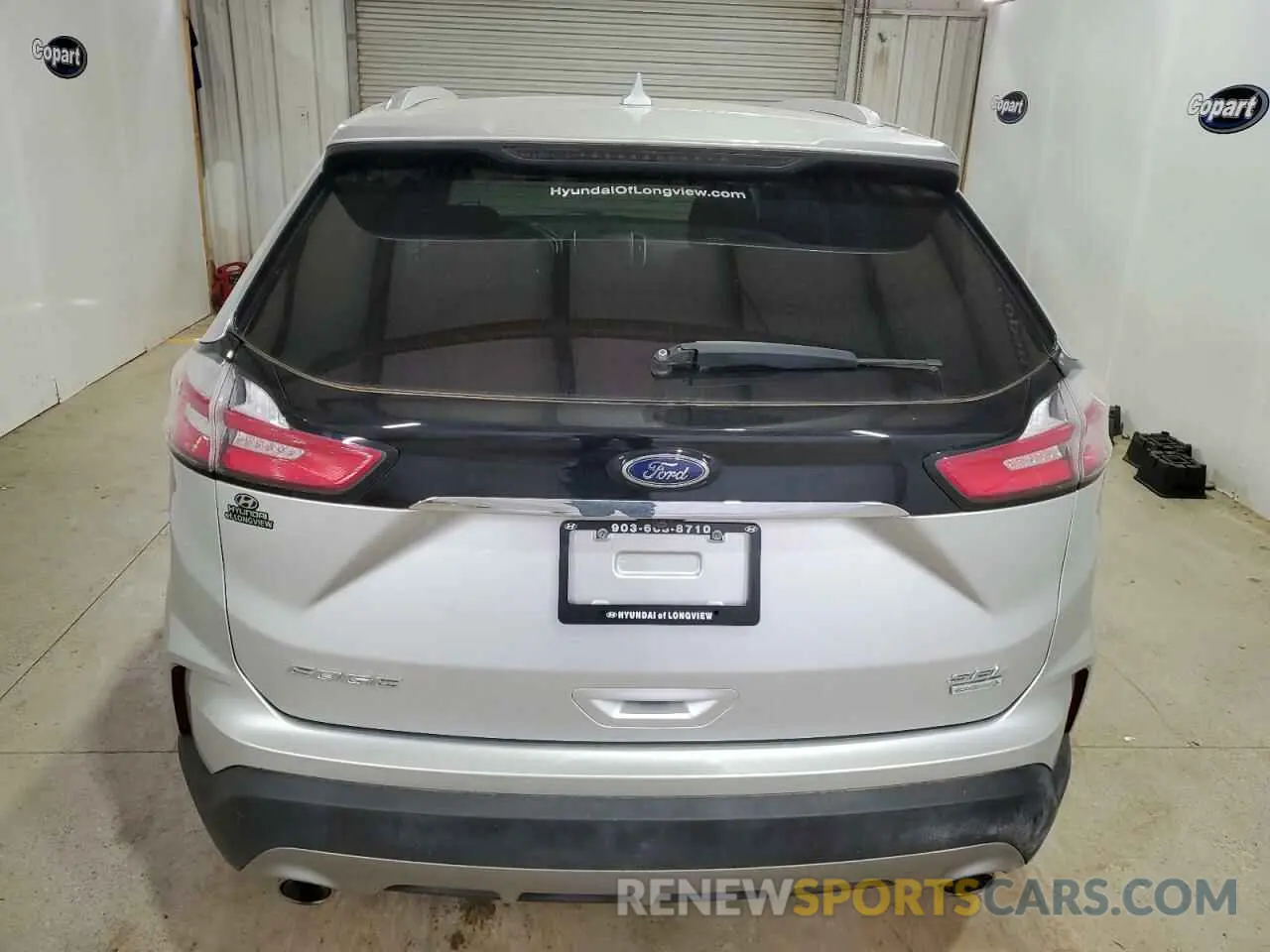 6 fotografías del automóvil dañado 2FMPK3J96KBB23550 FORD EDGE 2019