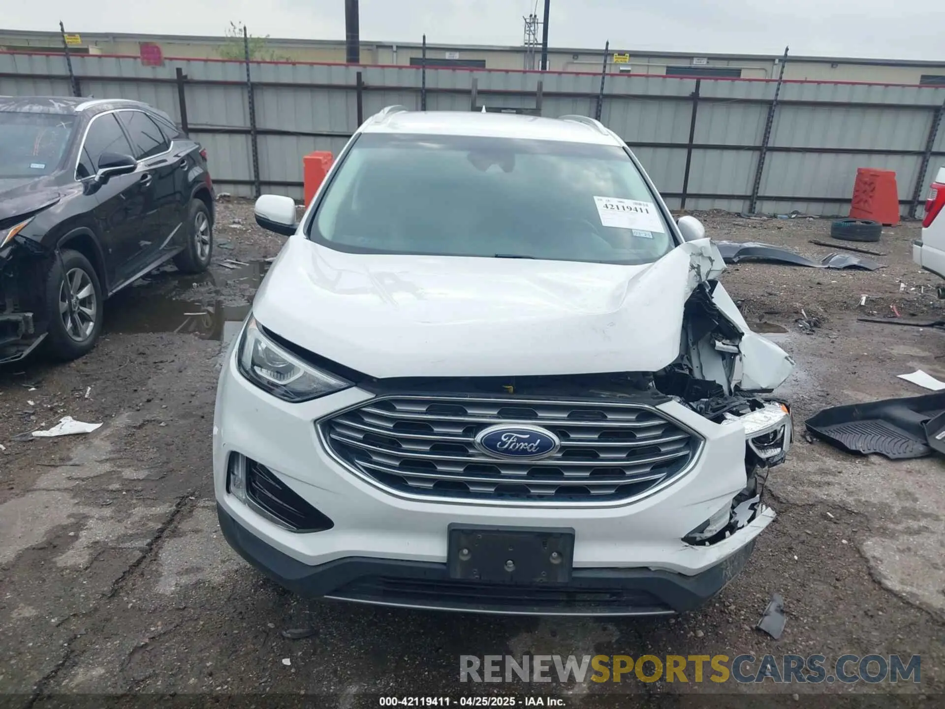 12 fotografías del automóvil dañado 2FMPK3J96KBB90620 FORD EDGE 2019