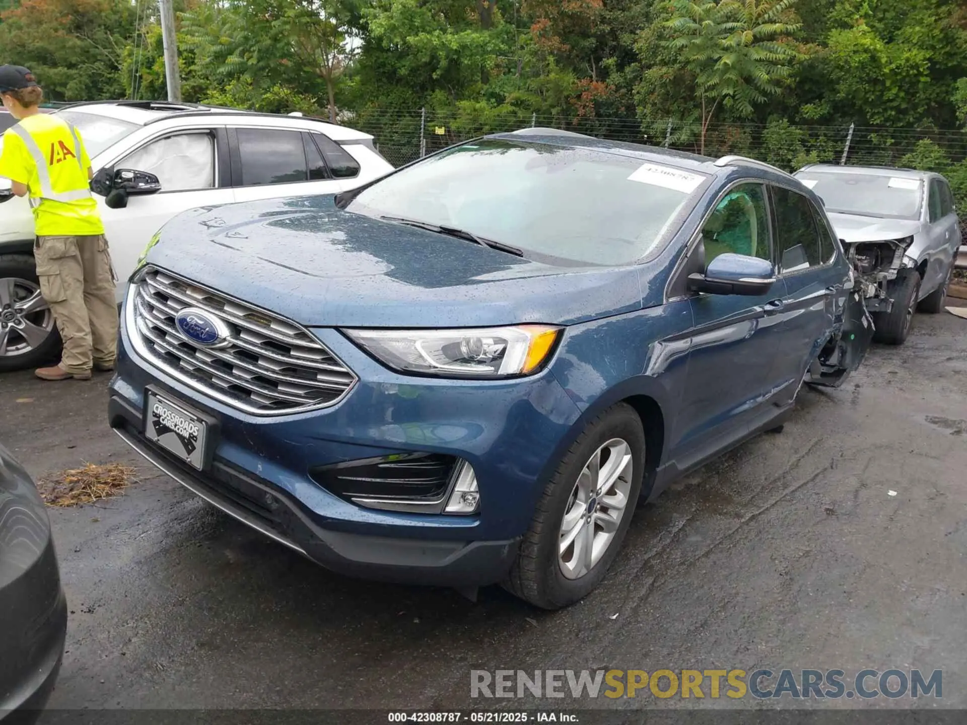 2 fotografías del automóvil dañado 2FMPK3J96KBC68071 FORD EDGE 2019