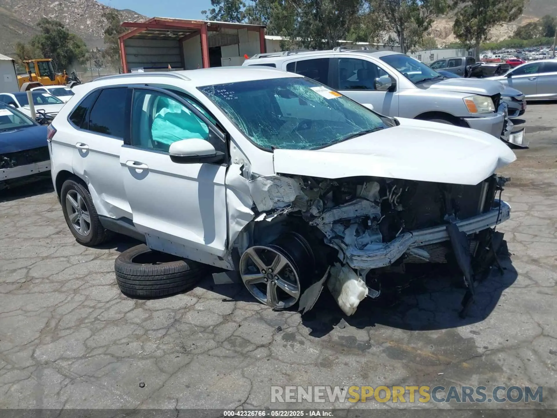 1 fotografías del automóvil dañado 2FMPK3J97KBB49378 FORD EDGE 2019