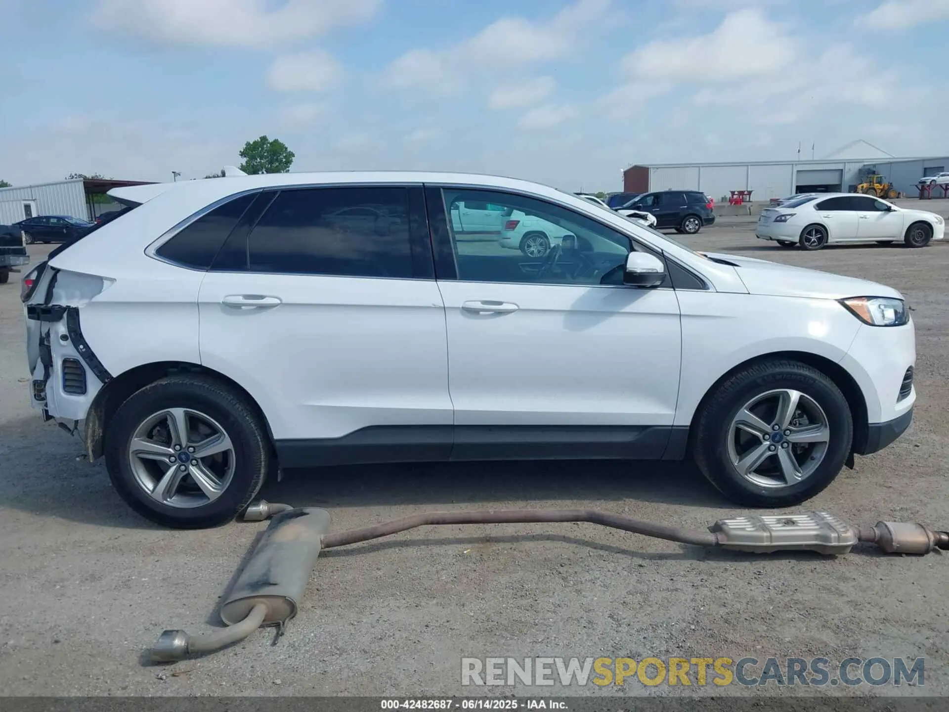 14 fotografías del automóvil dañado 2FMPK3J97KBC26735 FORD EDGE 2019