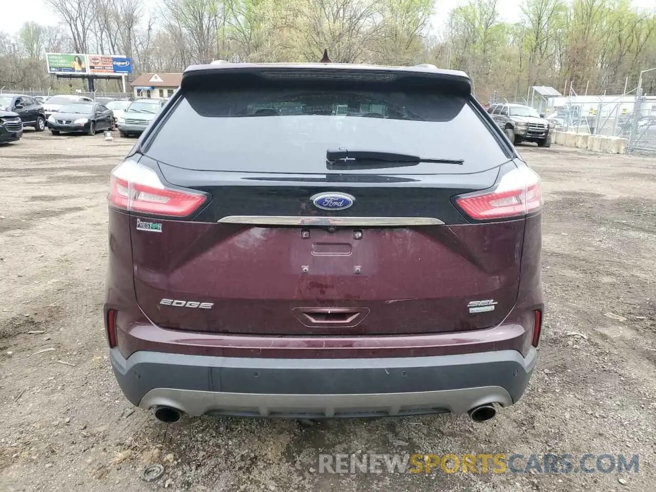 6 fotografías del automóvil dañado 2FMPK3J98KBB45260 FORD EDGE 2019
