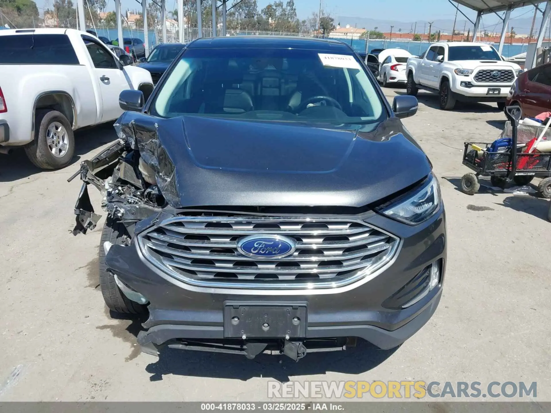 12 fotografías del automóvil dañado 2FMPK3J98KBC01441 FORD EDGE 2019