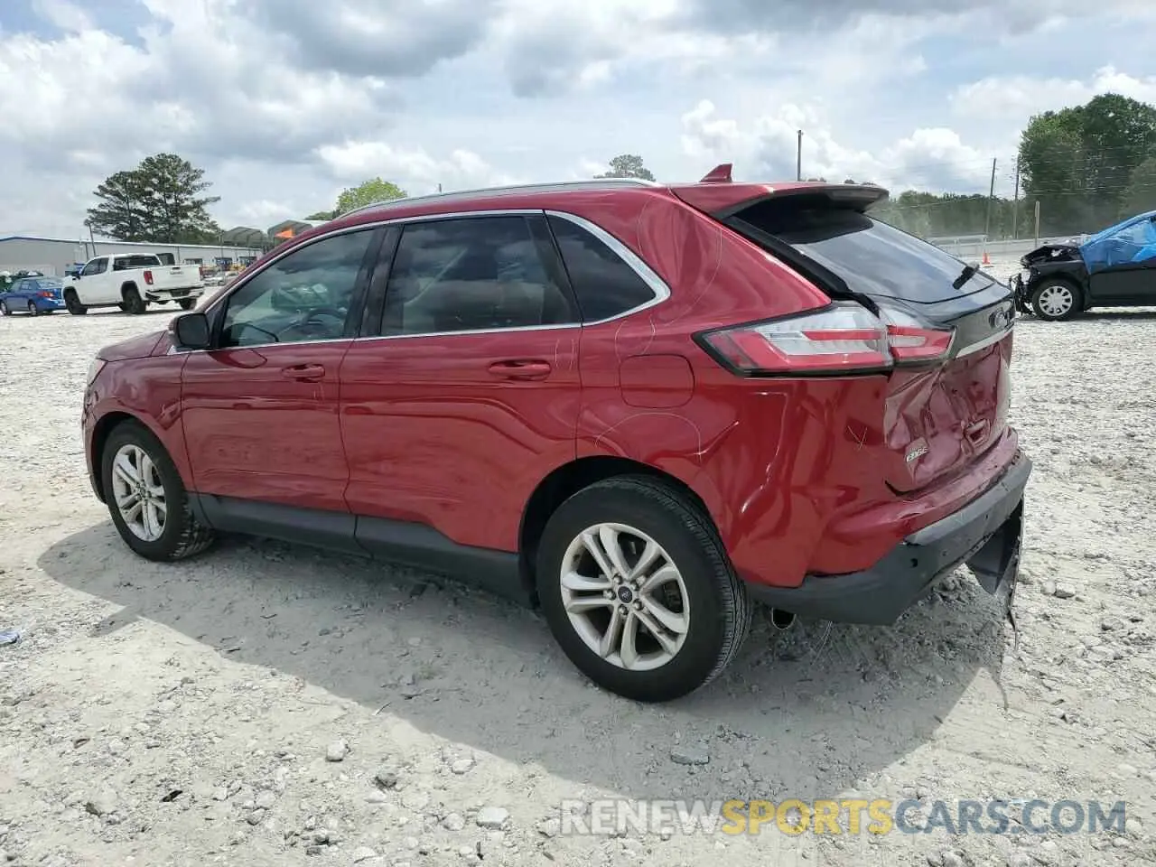 2 fotografías del automóvil dañado 2FMPK3J98KBC31636 FORD EDGE 2019