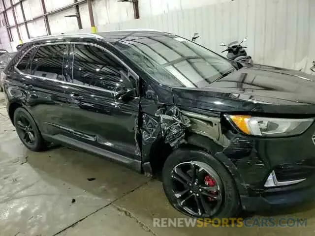 14 fotografías del automóvil dañado 2FMPK3J98KBC40336 FORD EDGE 2019