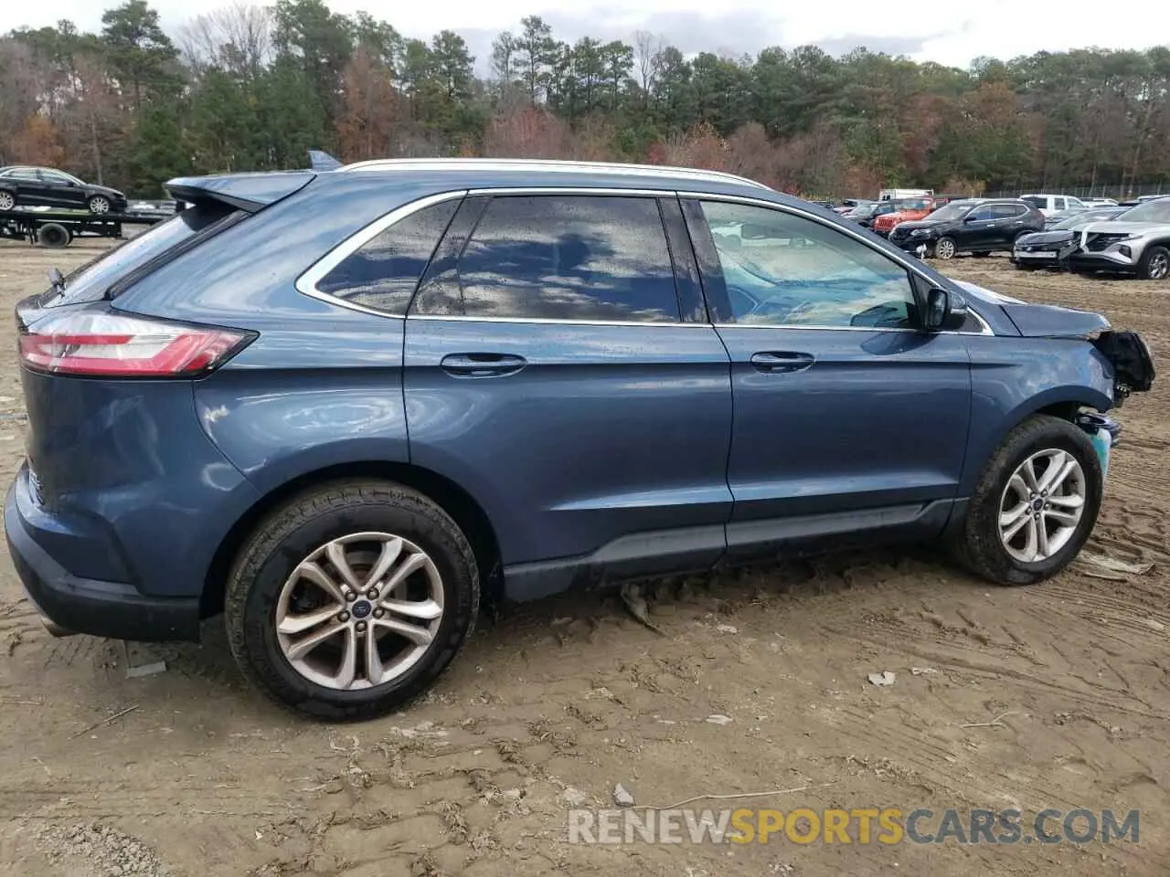 3 fotografías del automóvil dañado 2FMPK3J98KBC58366 FORD EDGE 2019
